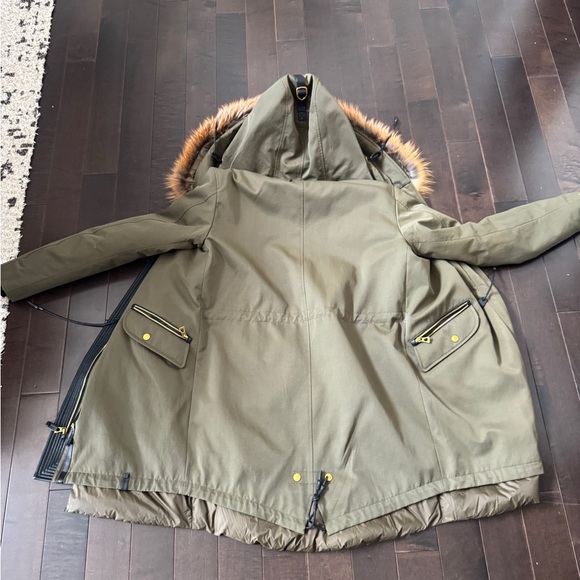 RUDSAK Olive Green Fur-Trimmed Ski & Snow Jacket - Picture 3 of 5